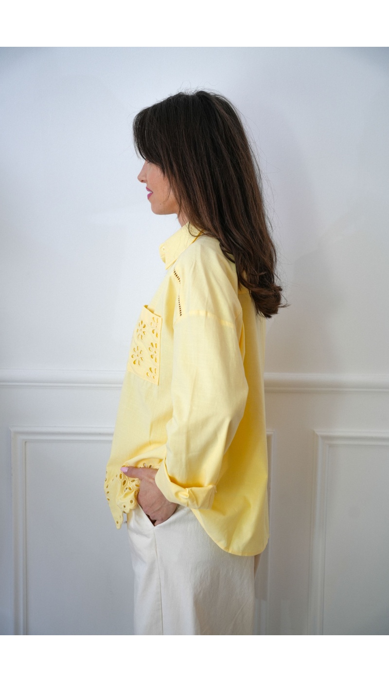 Chemisier Jaune CLAUDIE