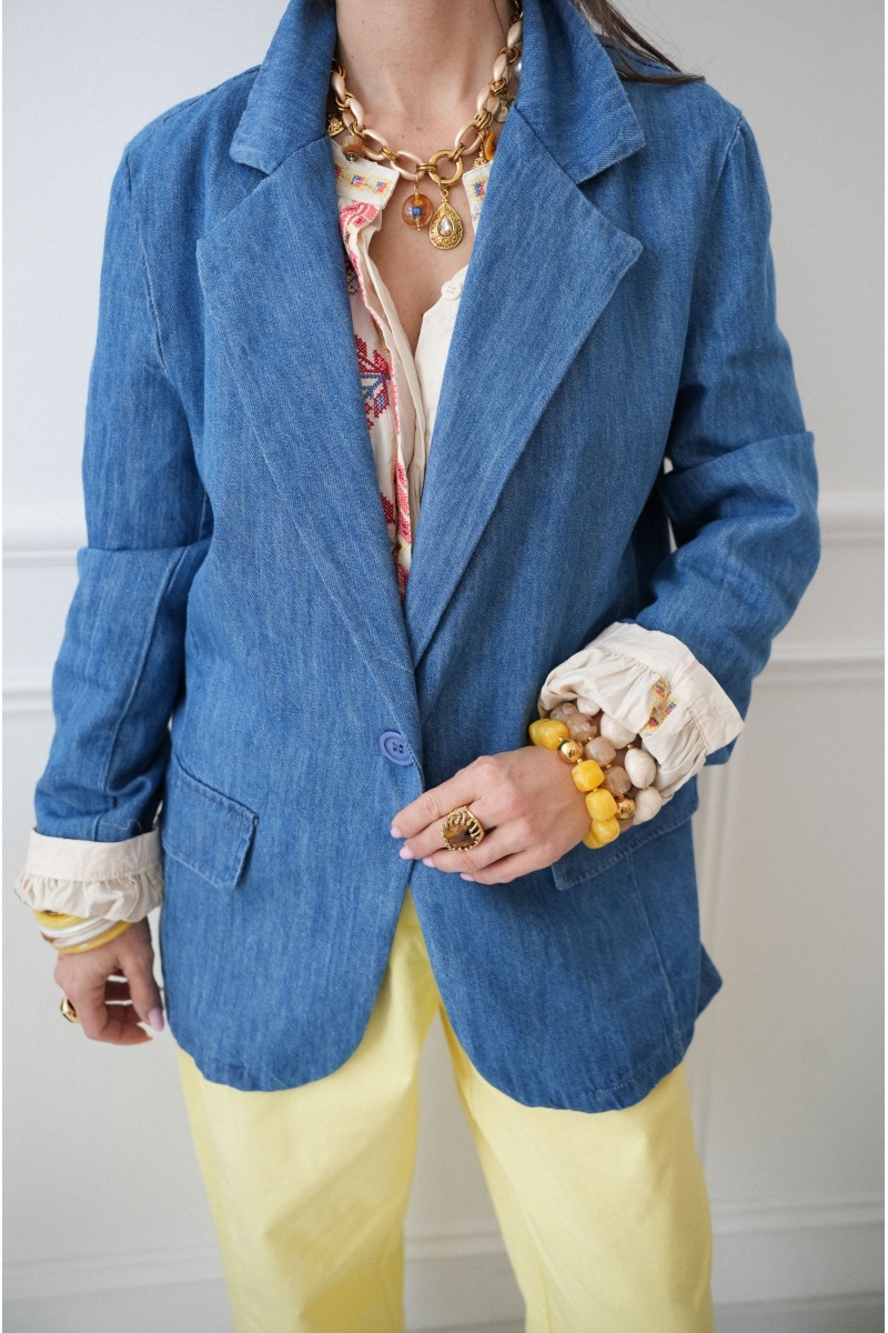 Blazer Jean Johanna ROSA 2