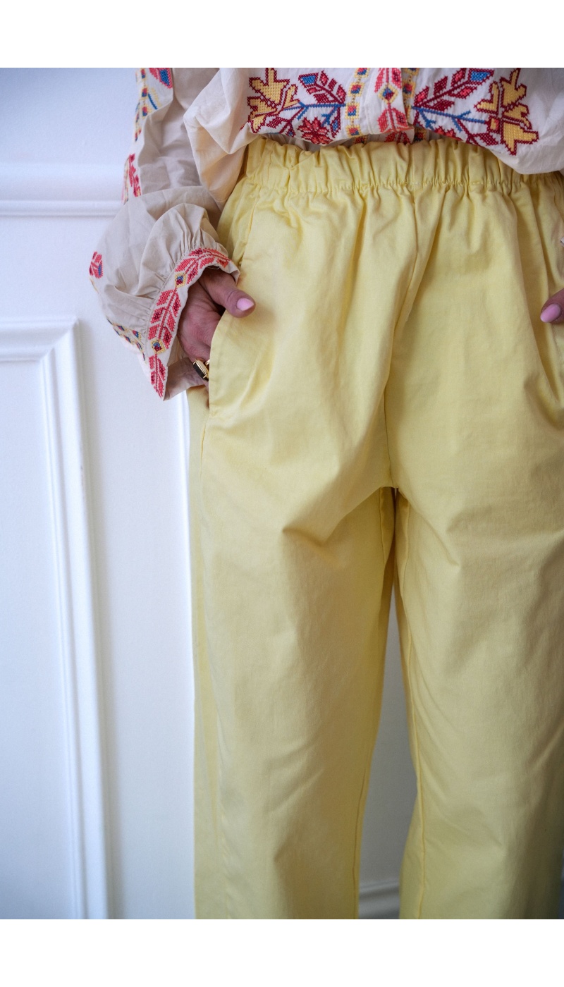 Pantalon Johanna Jaune JUDIE