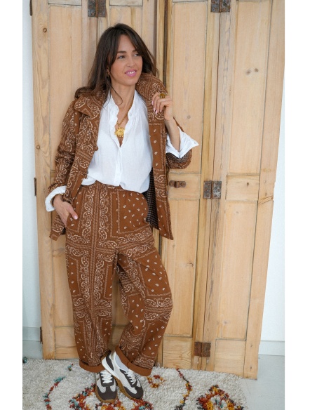 Jean Bandana Camel Johanna ELENA