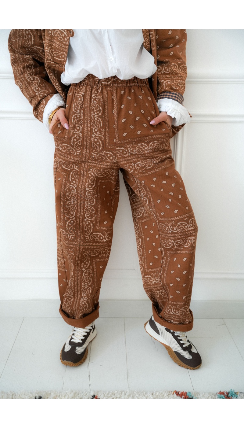 Jean Bandana Camel Johanna ELENA