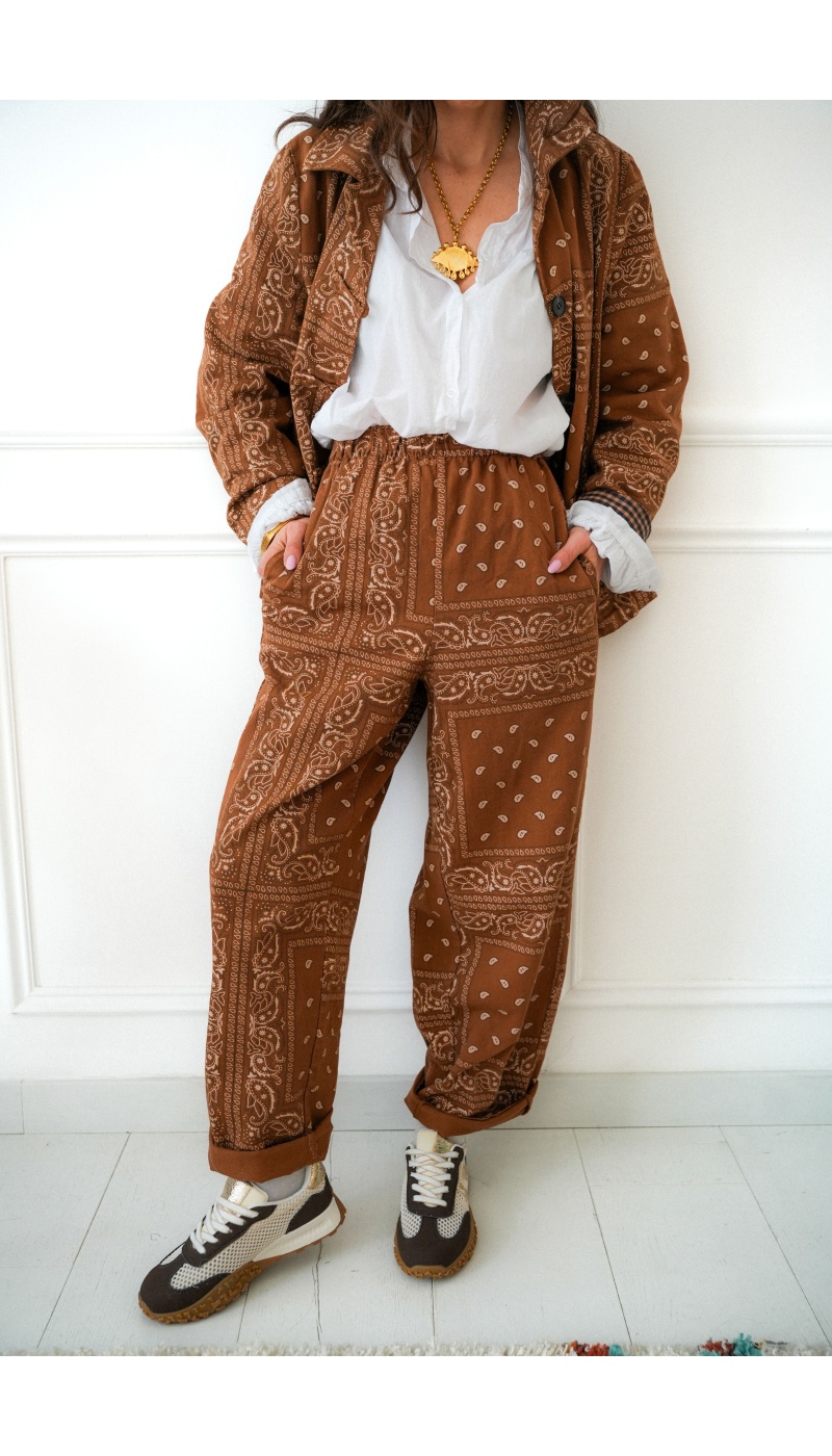 Jean Bandana Camel Johanna ELENA