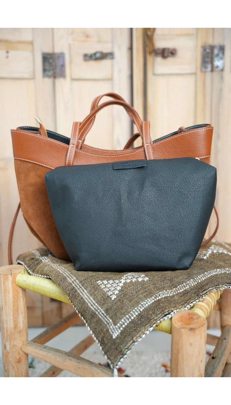 evelyn ashley  MARRON SAC FEMME