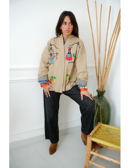 Veste Cactus Beige Johanna NURI