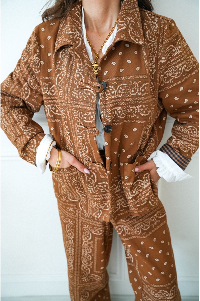 Veste Bandana Camel HOLA 2