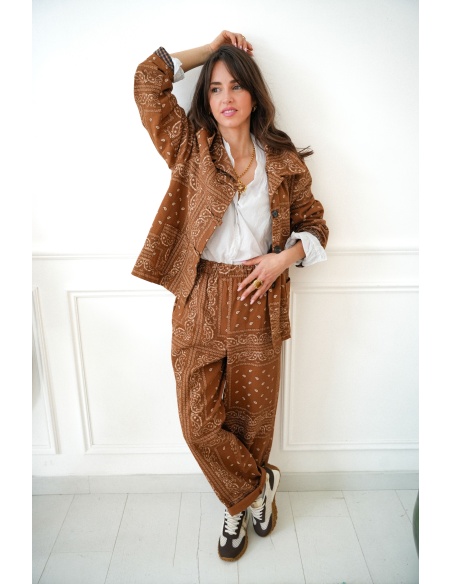 Veste Bandana Camel HOLA