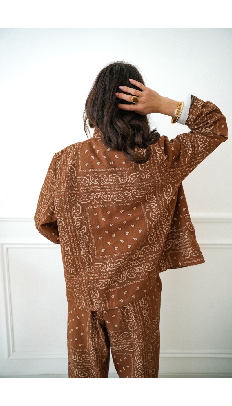 Veste Bandana Camel HOLA