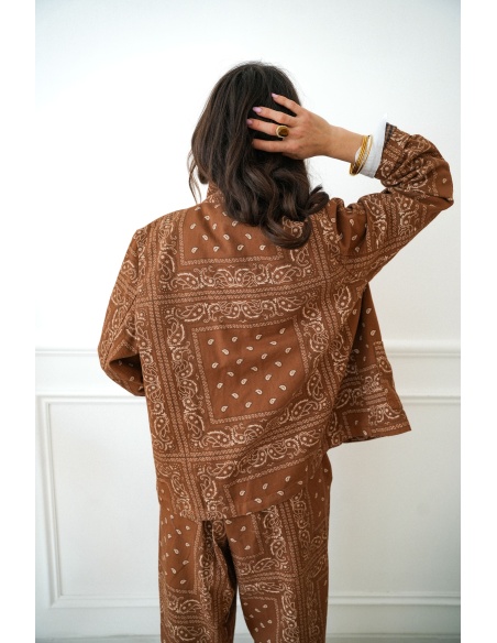 Veste Bandana Camel HOLA