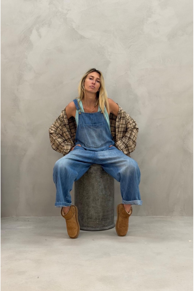 Salopette Jean Banditas WHITE LA 2