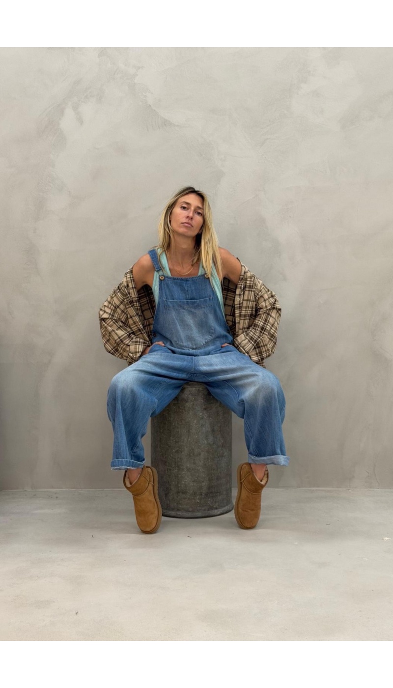 Salopette Jean Banditas WHITE LA