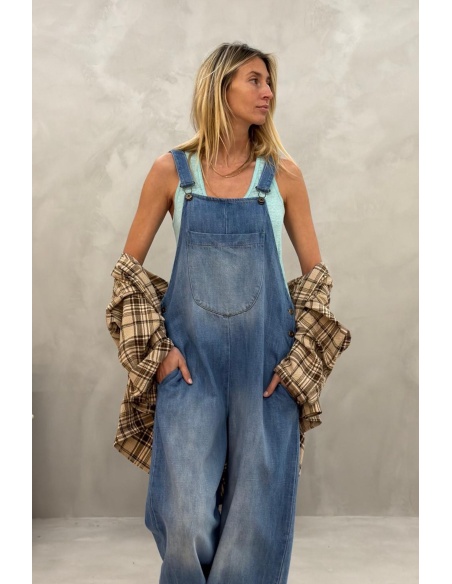 Salopette Jean Banditas WHITE LA