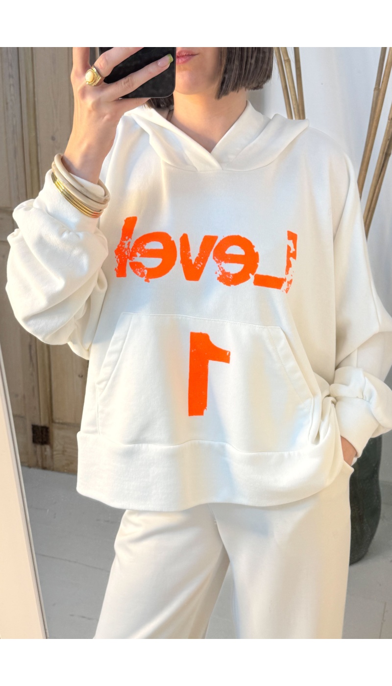 Sweat Ecru Level Banditas BIRCH