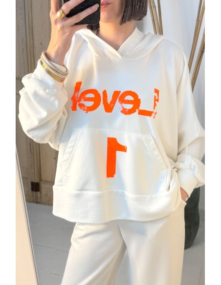 Sweat Ecru Level Banditas BIRCH