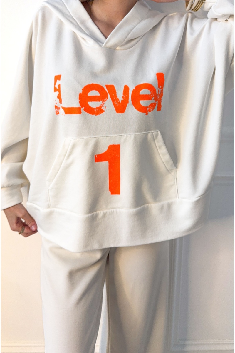 Sweat Ecru Level Banditas BIRCH