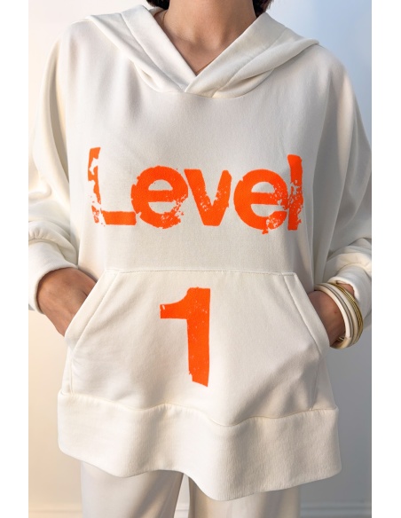 Sweat Ecru Level Banditas BIRCH