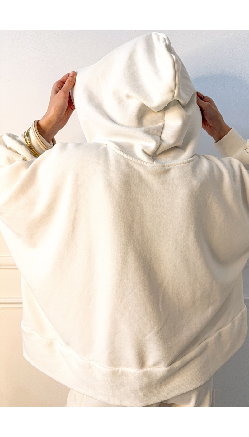 Sweat Ecru Level Banditas BIRCH