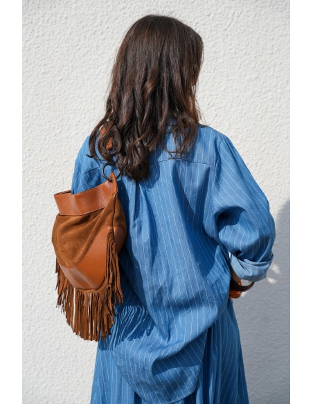 Chemisier Rayé Lavallière MULY