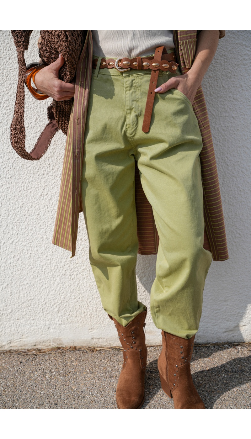 Jean Carotte Vert GIULIA