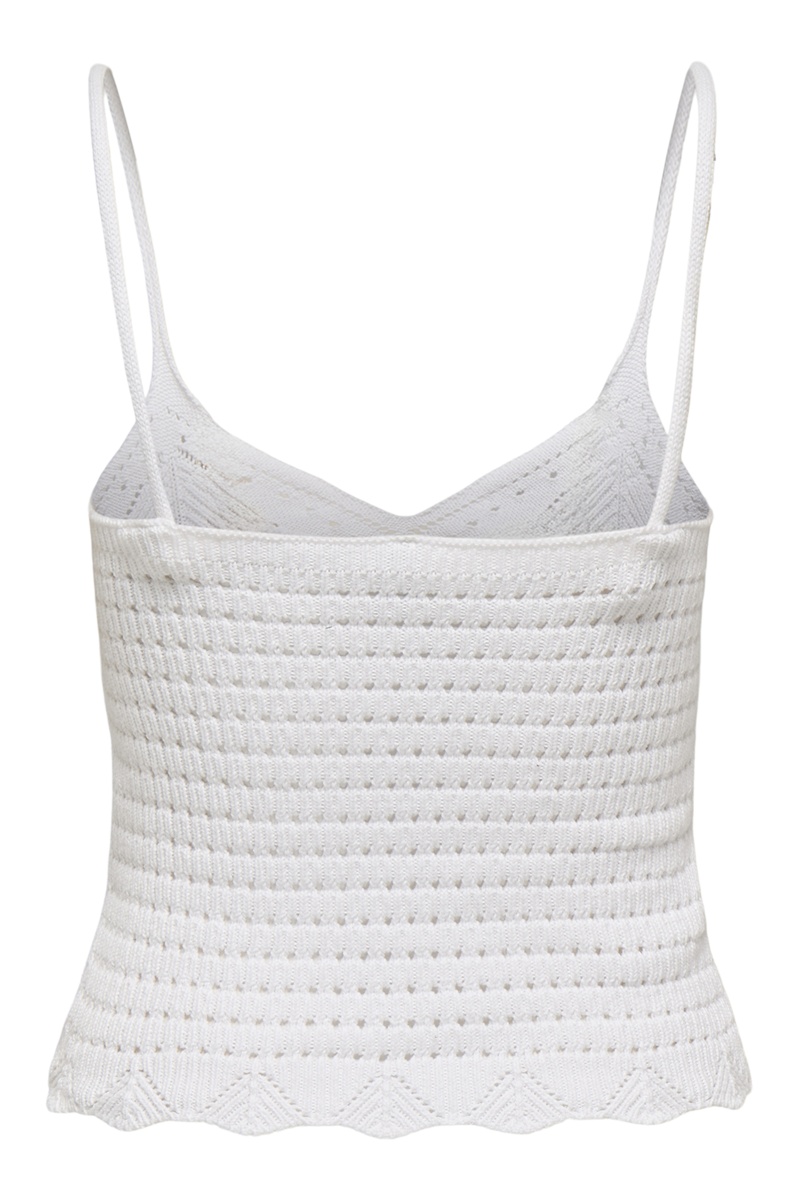 Débardeur Maille Bright White ONLLISON 2