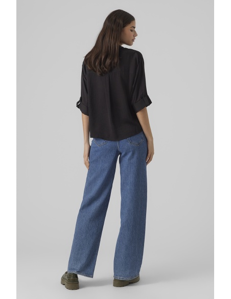 VERO MODA  BLACK CHEMISES ML