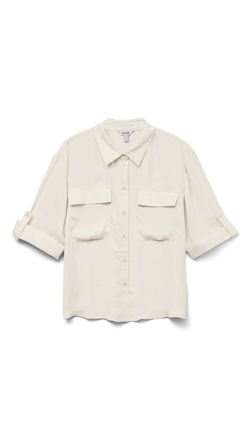 VERO MODA  BIRCH CHEMISES ML