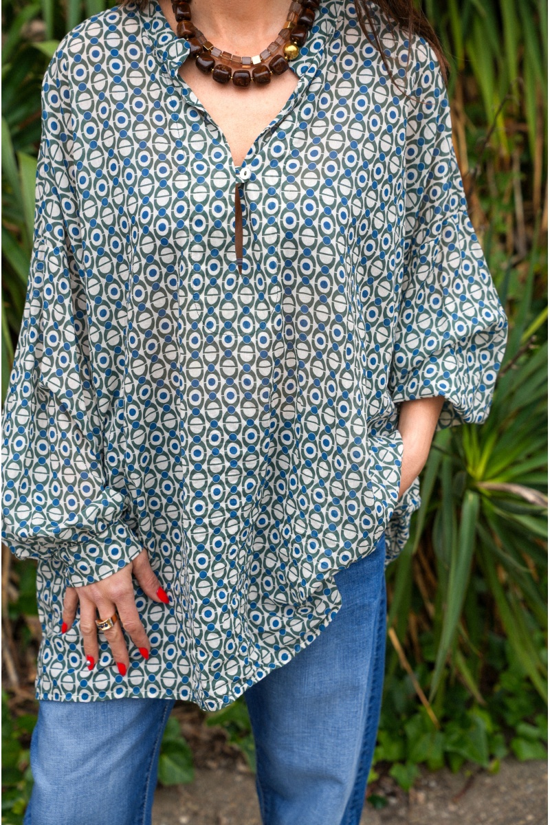 Blouse Geo Banditas MIRABOLA