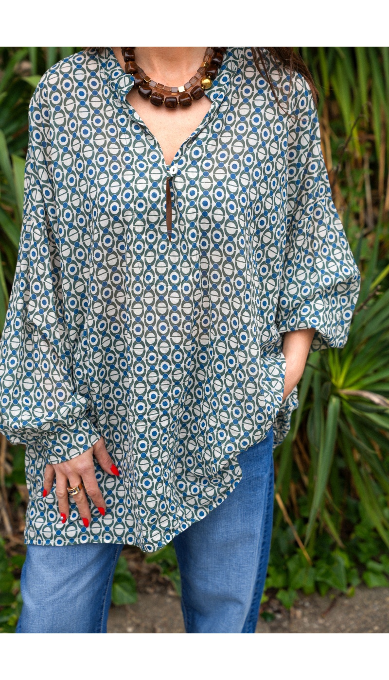Blouse Geo Banditas MIRABOLA