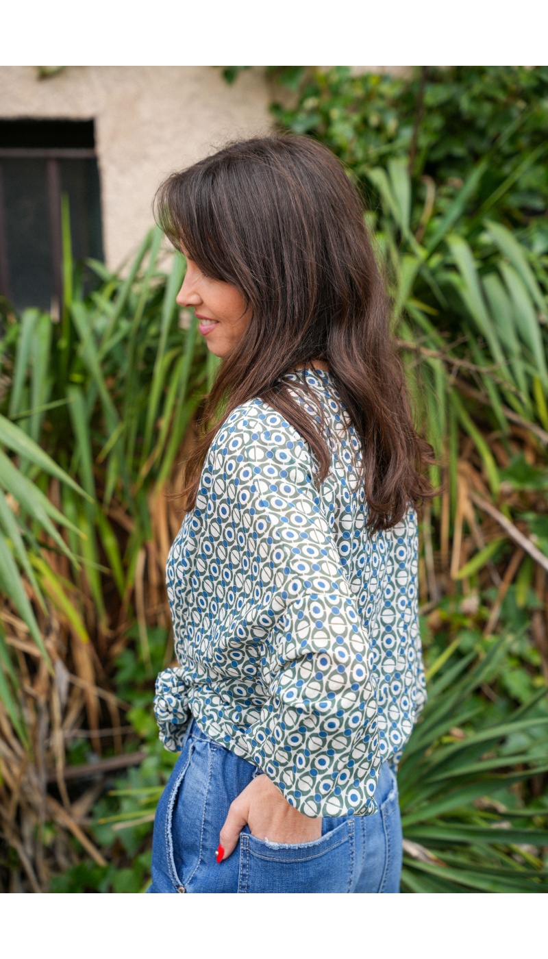 Blouse Geo Banditas MIRABOLA