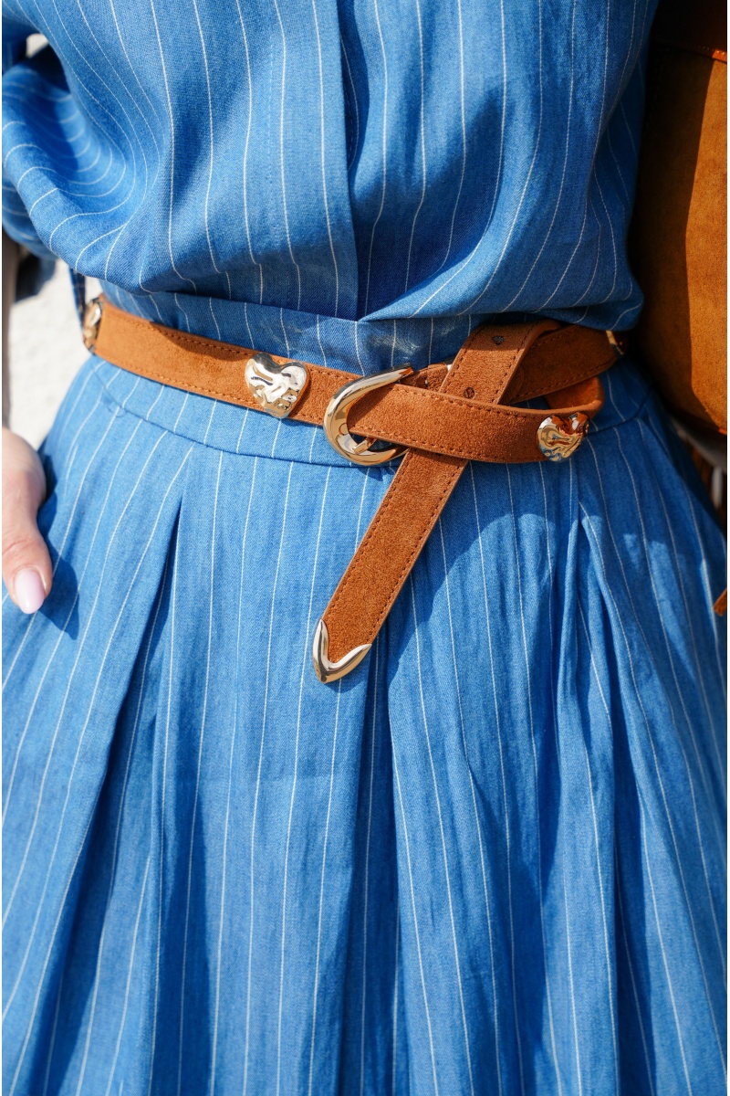 Ceinture Fine Coeur SANDY