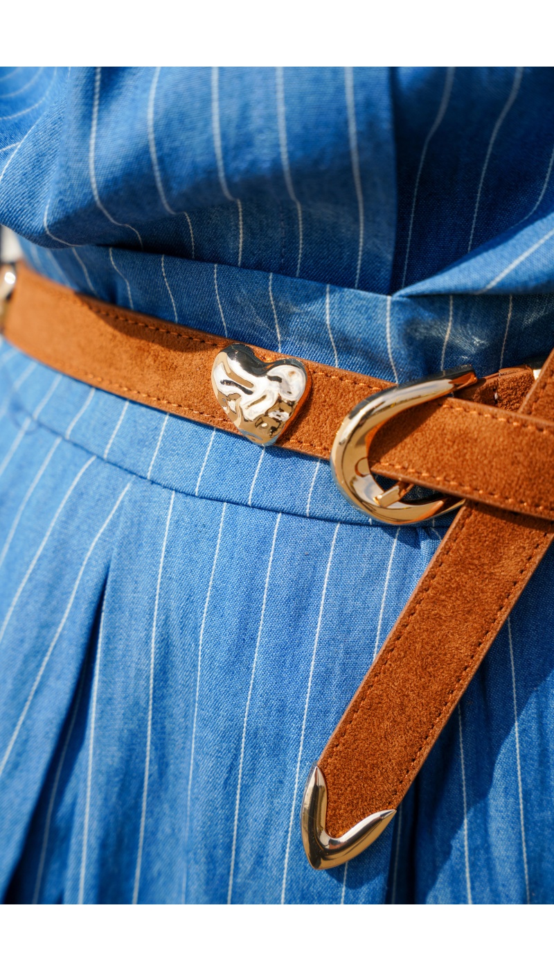 Ceinture Fine Coeur SANDY