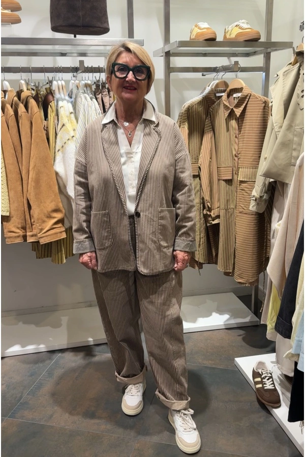 Veste Blazer Rayé OLI Johanna - 1 | BLAZERS / VESTES