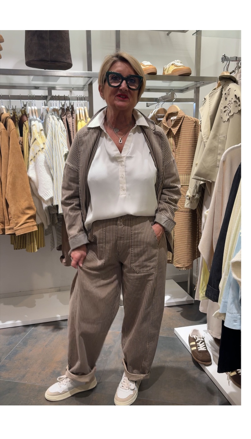 johanna toutoun RAYE BEIGE PANTALON FEMME