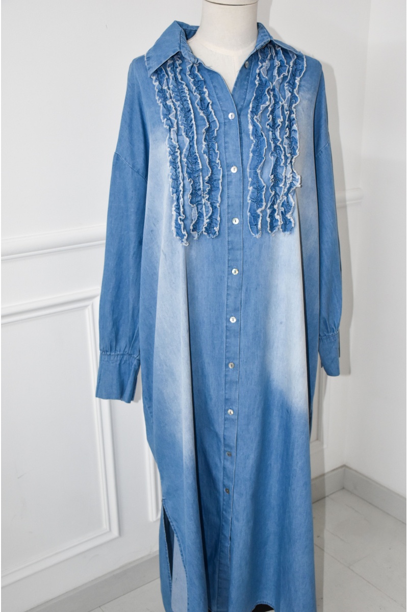 Robe denim Banditas – robe longue bohème femme