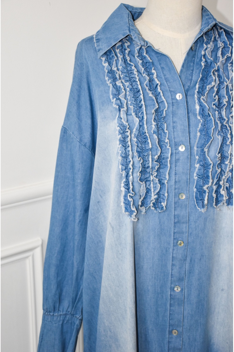 Robe denim Banditas – robe longue bohème femme 2