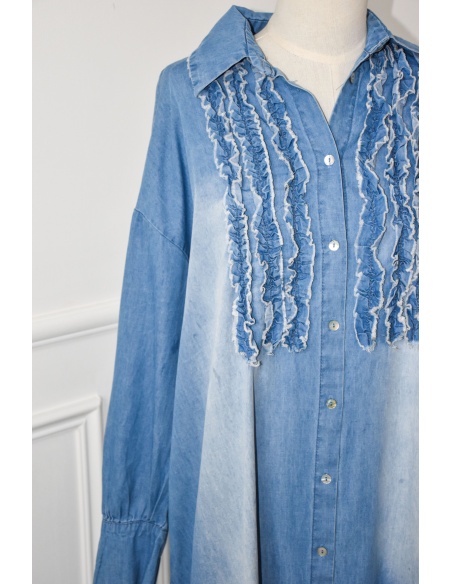 Robe denim Banditas – robe longue bohème femme