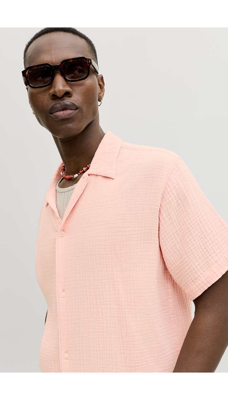 Chemise Gaz Peach Melba JORNANTUCKET