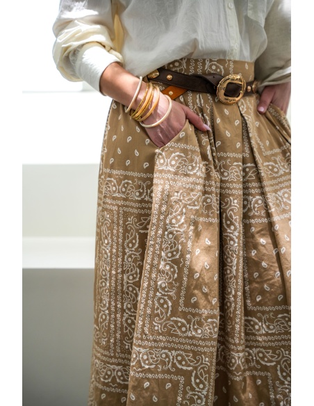 todami BANDAN BEIGE JUPES FEMME