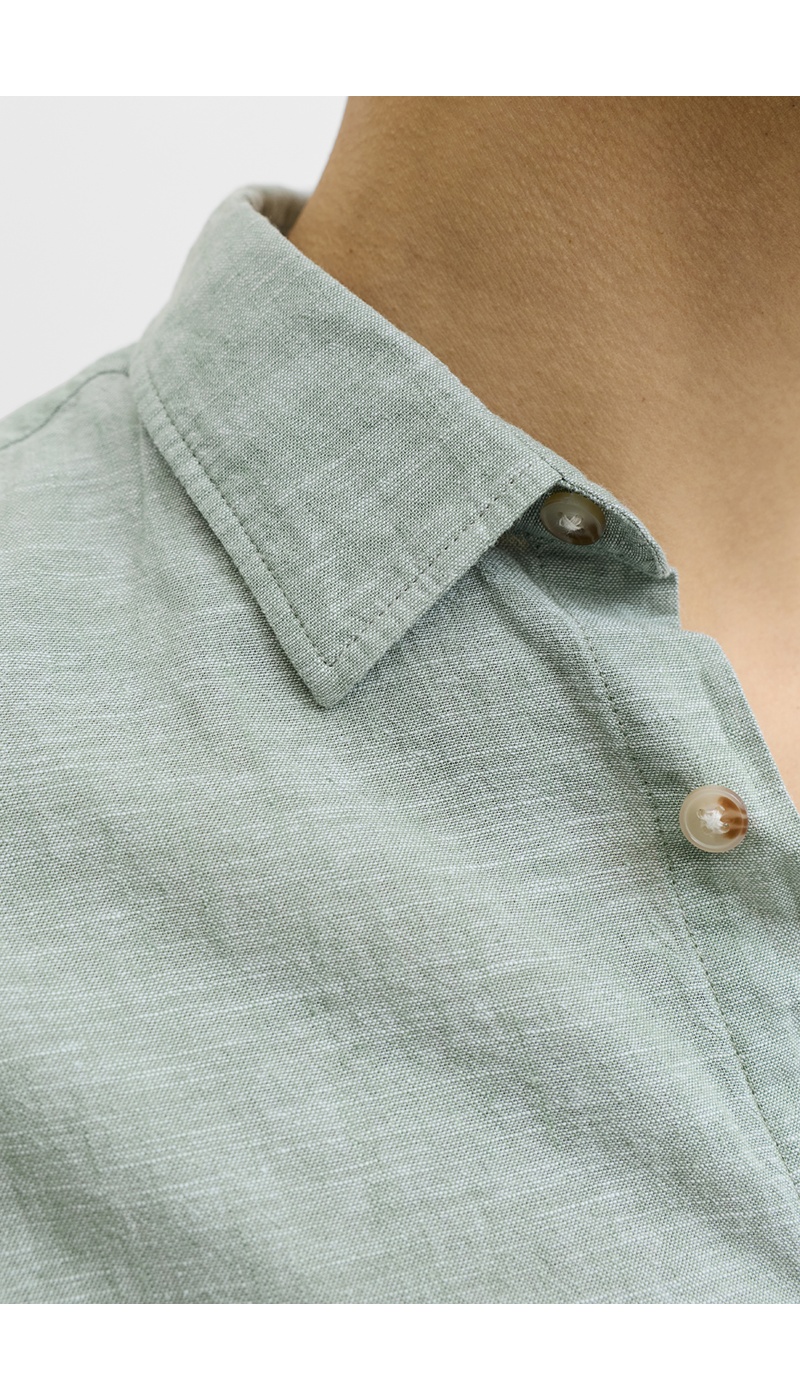Chemise Lin Granite Green JJESUMMER