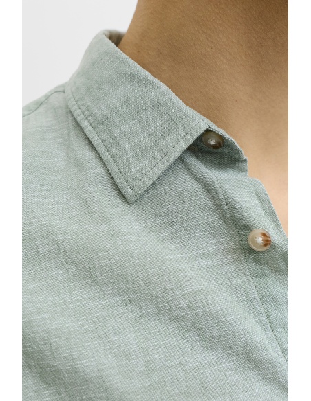 Chemise Lin Granite Green JJESUMMER