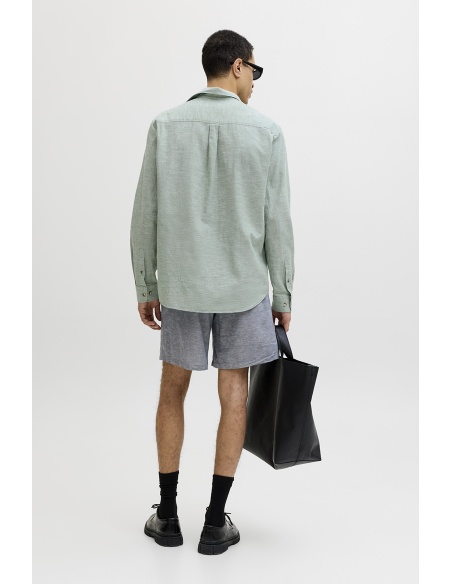 Chemise Lin Granite Green JJESUMMER