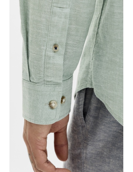 Chemise Lin Granite Green JJESUMMER