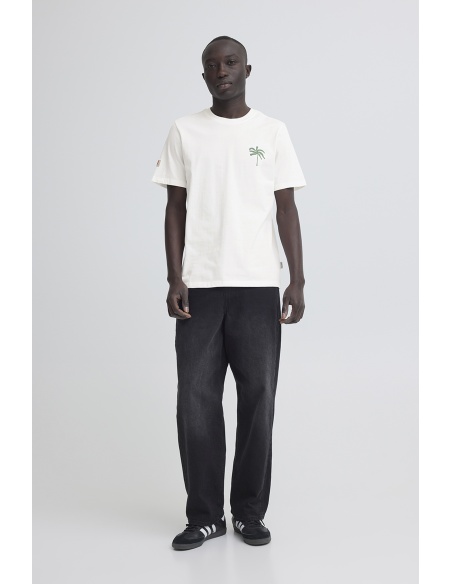 Tee Shirt Palmier Blanc BHSUN