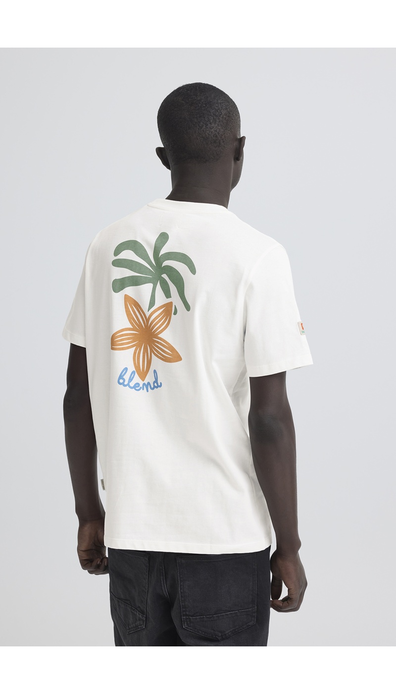 blend dk company vejle as PALMIE BLANC T-SHIRTS MC HOMME