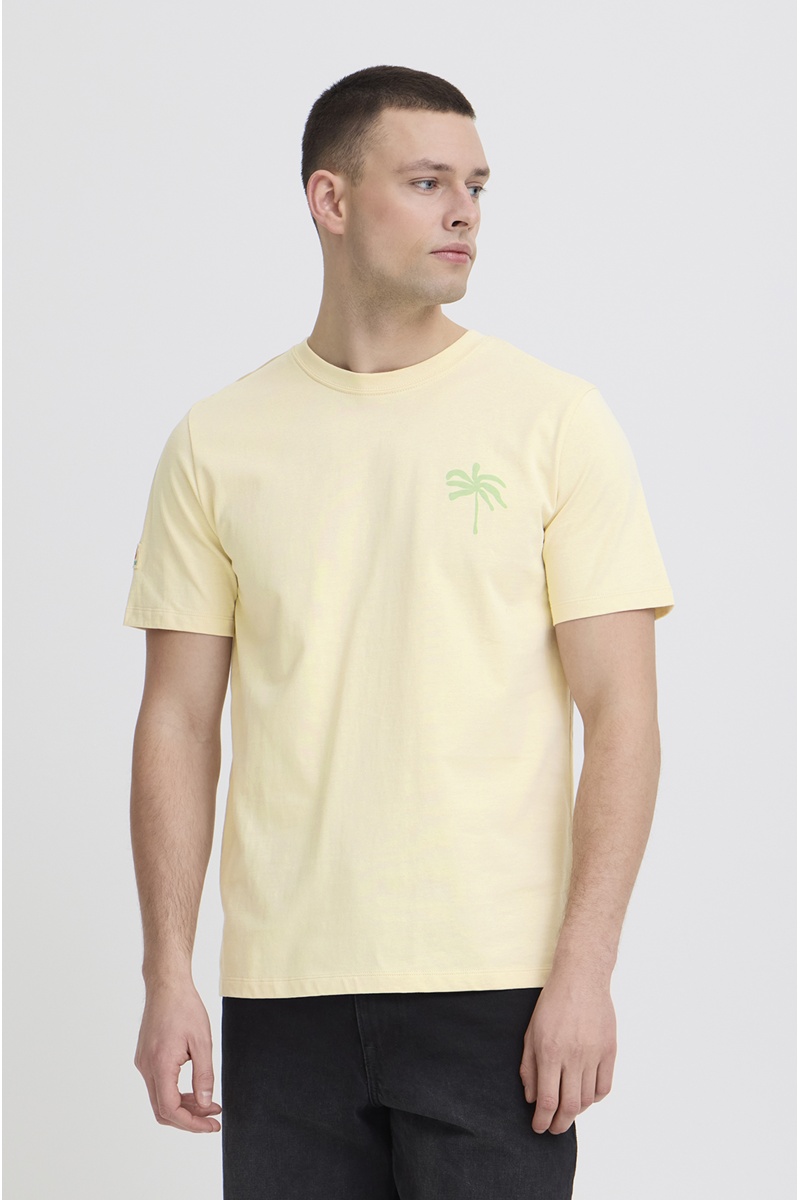Tee Shirt Palmier Beige BHSUN 2
