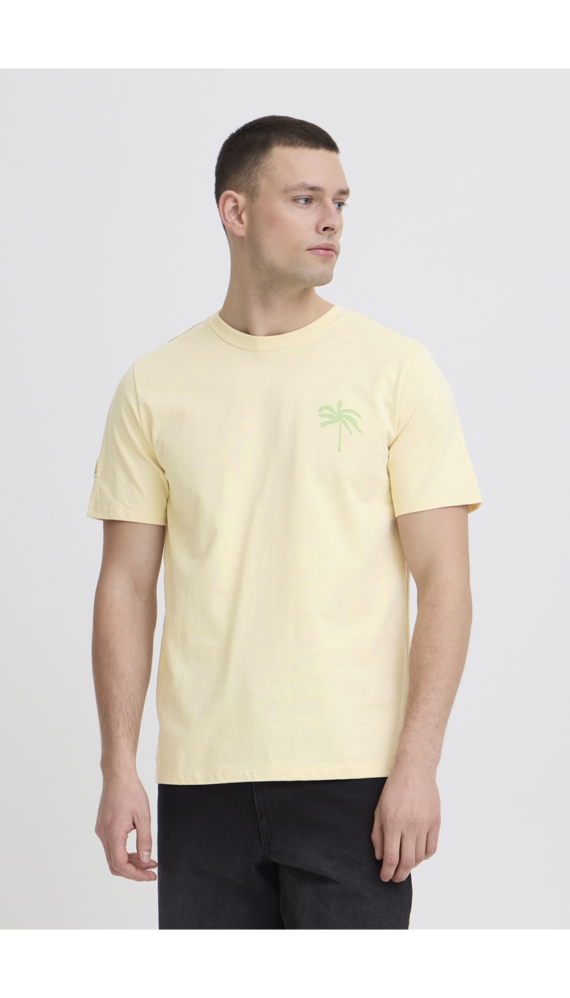 Tee Shirt Palmier Beige BHSUN