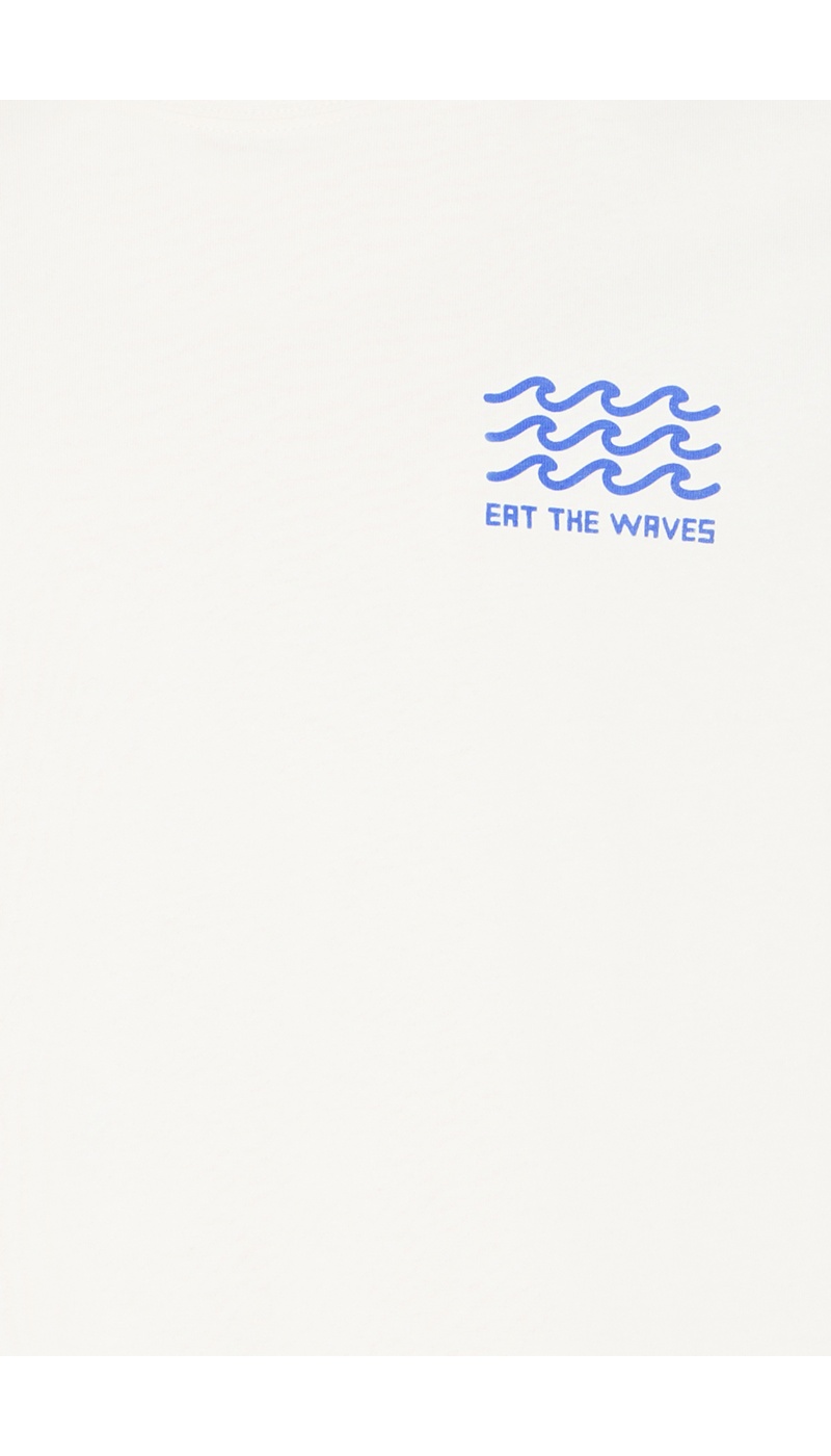 T-shirt Vague Blanc BHSUN