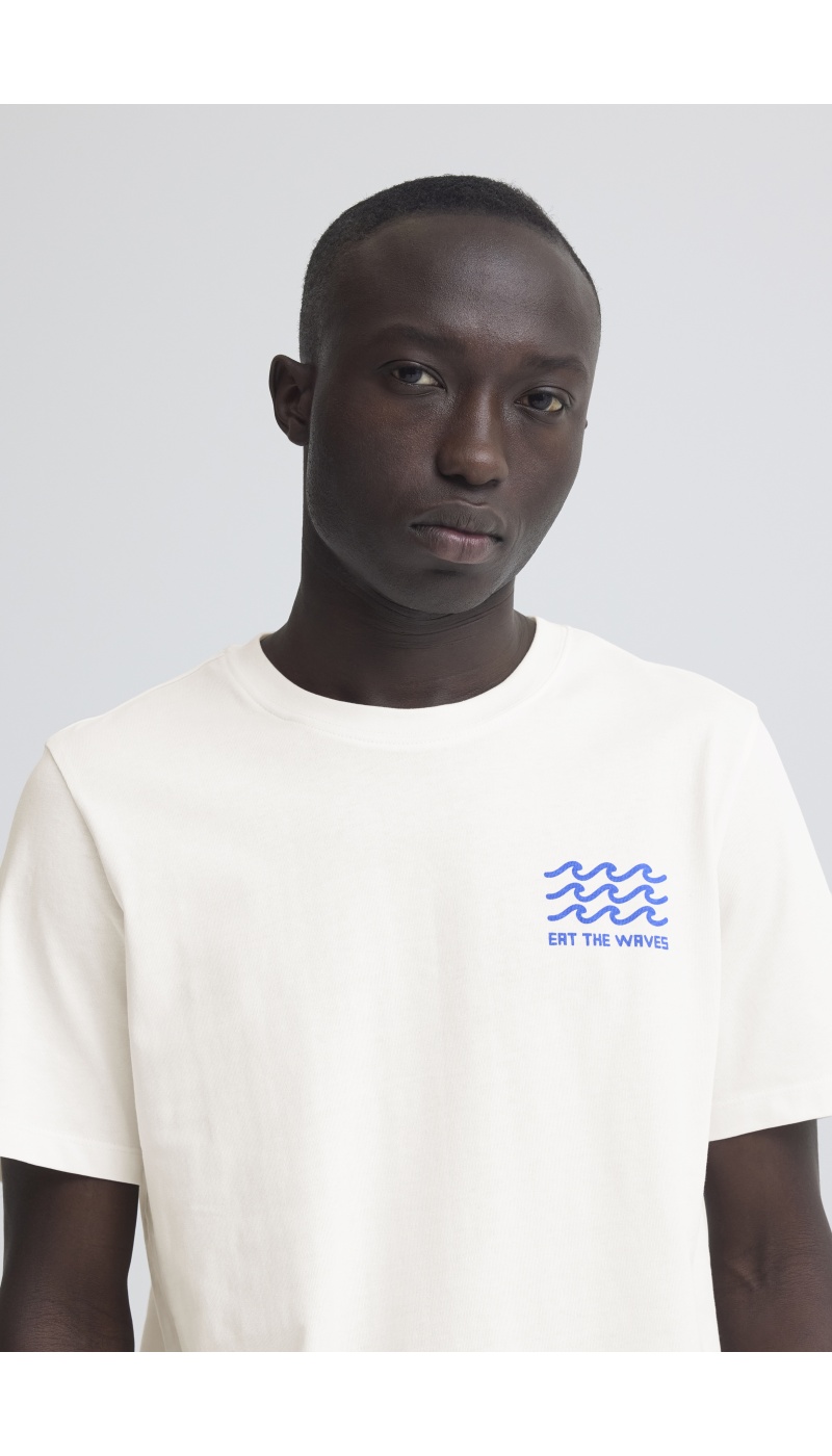 T-shirt Vague Blanc BHSUN
