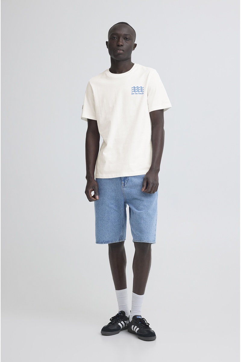 T-shirt Vague Blanc BHSUN