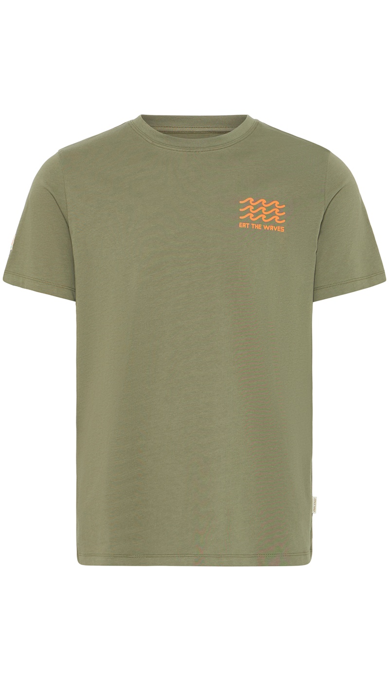T-shirt Vague Kaki BHSUN
