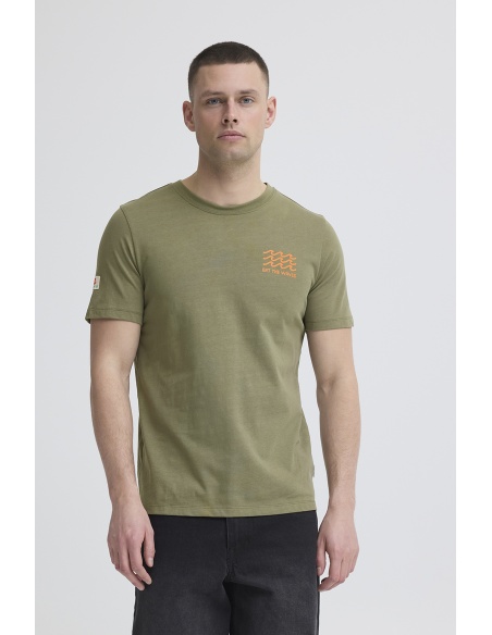 T-shirt Vague Kaki BHSUN